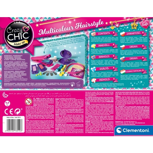 zestaw kreatywny clementoni fryzury